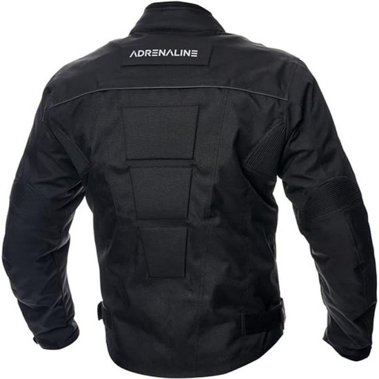 Geaca moto textil Adrenaline Pyramid 2.0, negru, marime 2XL