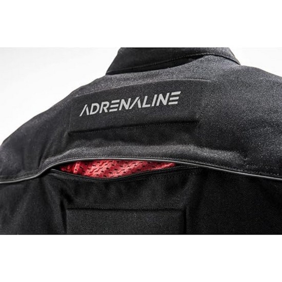 Geaca moto textil Adrenaline Pyramid 2.0, negru, marime 2XL