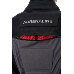 Geaca moto textil Adrenaline Pyramid 2.0, negru/fluo/gri, marime XL