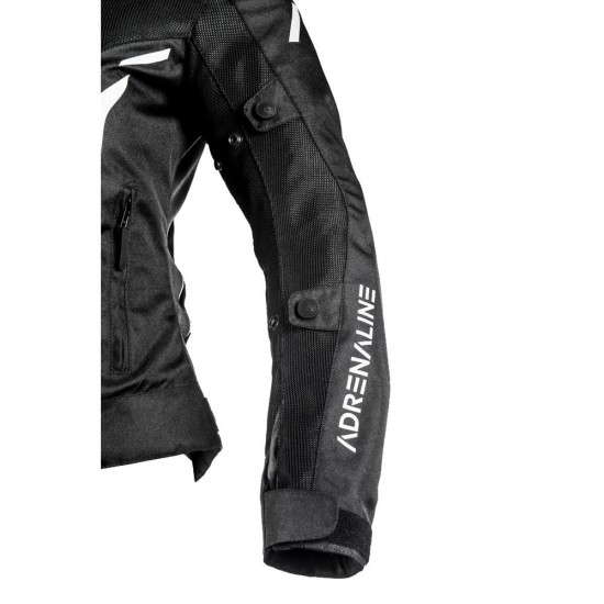 Geaca moto textil dame Adrenaline Meshtec Lady 2.0, negru, marime L