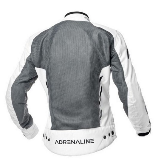 Geaca moto textil dame Adrenaline Meshtec Lady 2.0, gri, marime XL