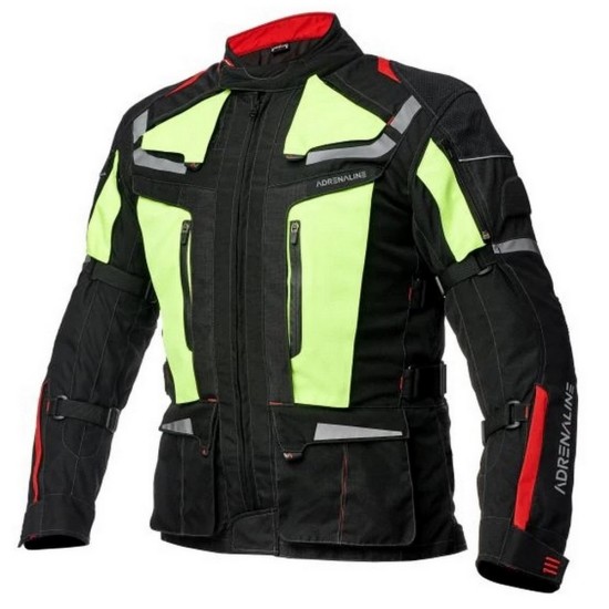 Geaca moto textil Adrenaline Cameleon 2.0, negru, marime L