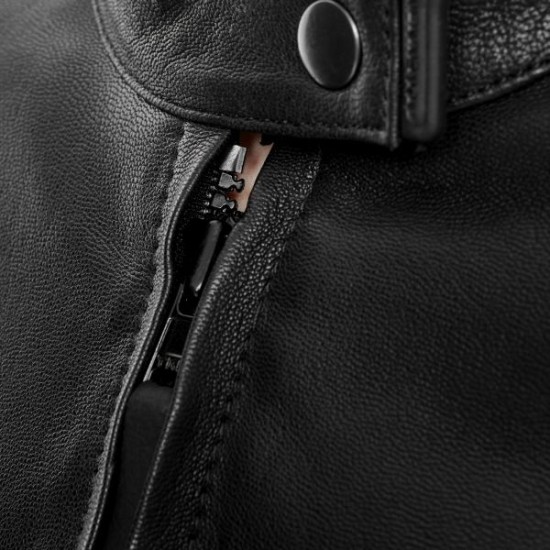 Geaca moto piele dame Adrenaline Siena, negru, marime L