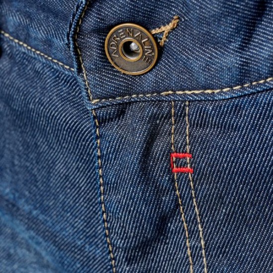 Blugi moto Adrenaline Regular 2.0, albastru, marime XL