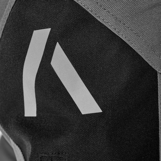 Pantaloni moto textil Adrenaline Soldier, negru/gri, marime XL