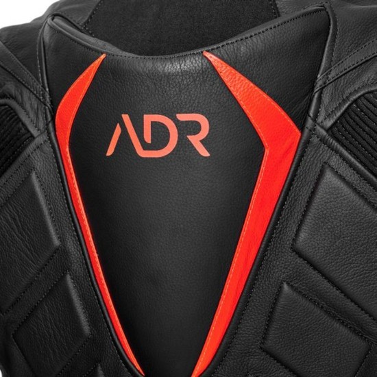 Geaca moto piele Adrenaline Symetric, negru, marime L