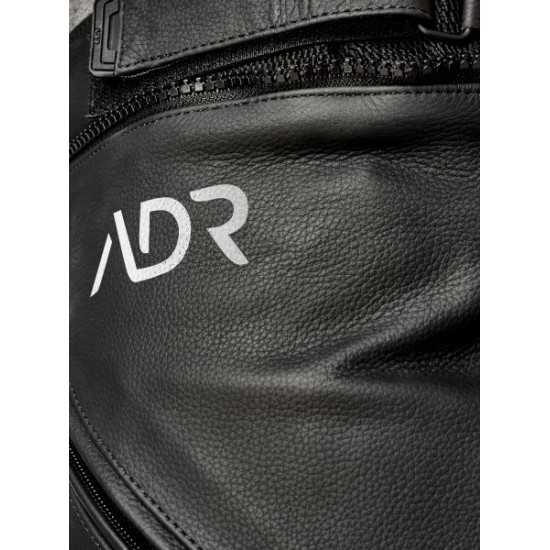 Pantaloni moto piele Adrenaline Symetric, negru, marime M