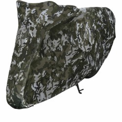 Husa moto BikeTec impermeabila, camo, marime XL