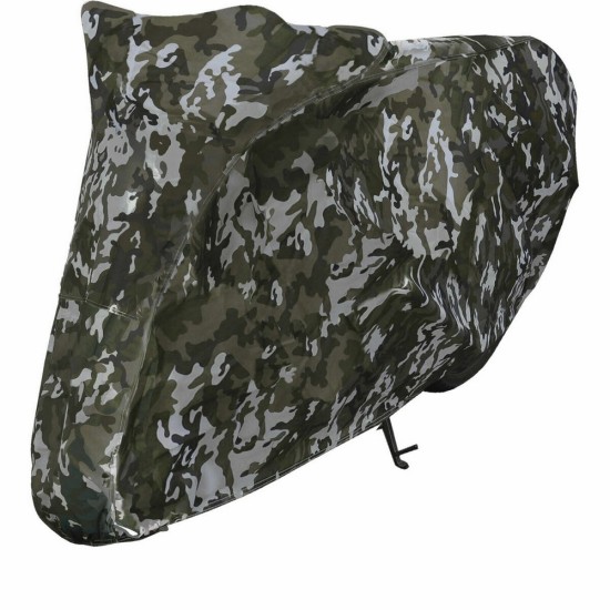 Husa moto BikeTec impermeabila, camo, marime M