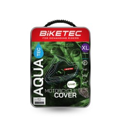 Husa moto BikeTec impermeabila, camo, marime XL