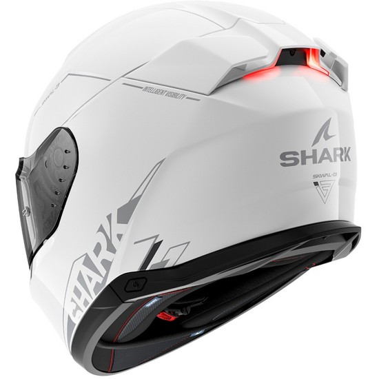 Casca integrala Shark Skwal i3 Blank SP alb, marime XL