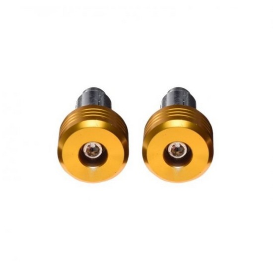 Set 2 capeti de ghidon moto Rival Store, F18, auriu