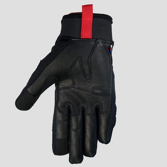 Manusi piele moto Polednik Carbon II negru marime S