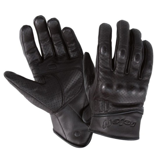 Manusi moto piele Roleff RO71 negru marime S