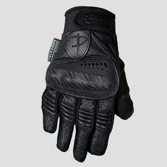 Manusi moto textil Polednik Carbon Evo negru marime 2XL