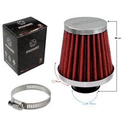 Filtru aer sport d.35mm Moretti