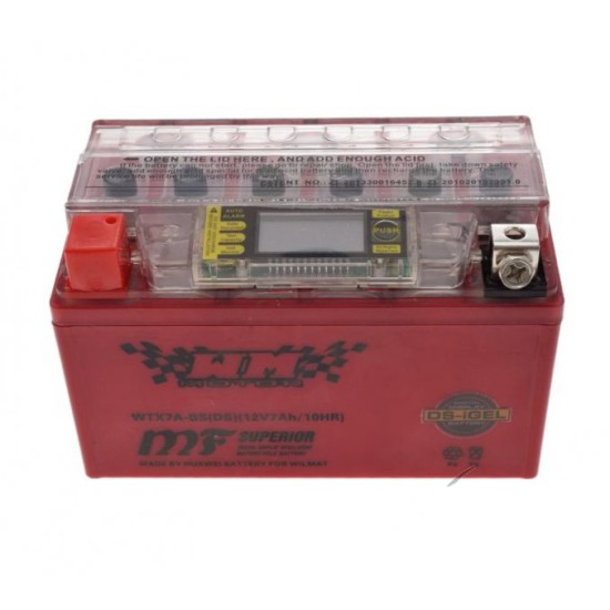 Baterie moto YTX7A-BS 12v6ah iGEL, WM