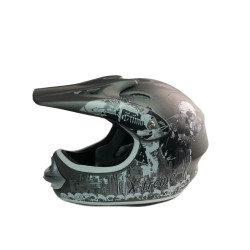 Casca cross/atv copii Action gri mat marime 2XL