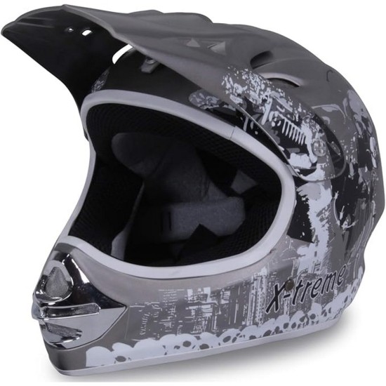 Casca cross/atv copii Action gri mat marime 2XL