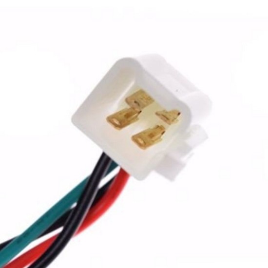 Contact universal cu 2 pozitii on/off, 4 fire, mufa tata