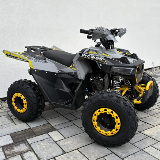 Rival AFF Quad 125cc 8" automata 4T benzin szürke-sárga