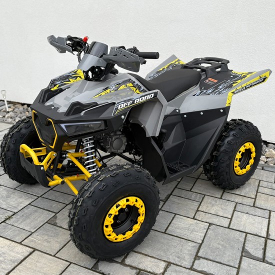 Rival AFF Quad 125cc 8" automata 4T benzin szürke-sárga