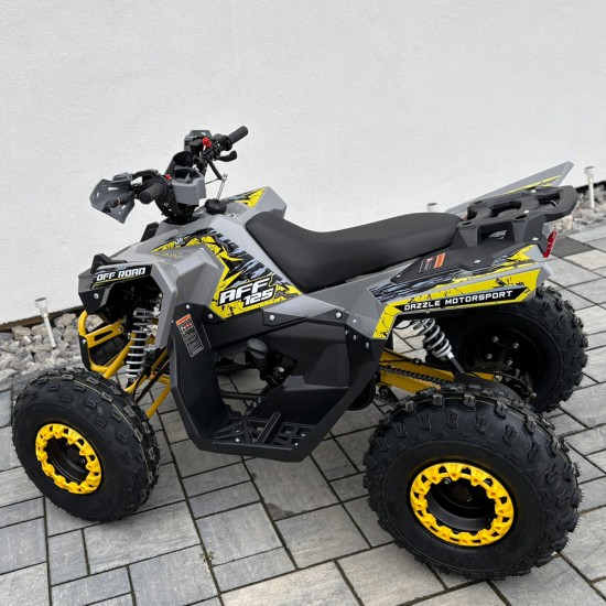 Rival AFF Quad 125cc 8" automata 4T benzin szürke-sárga