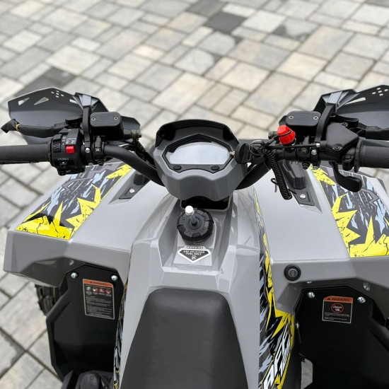 Rival AFF Quad 125cc 8" automata 4T benzin szürke-sárga