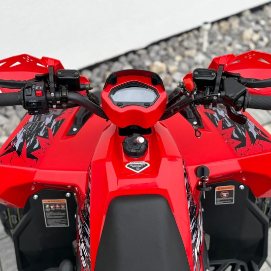 Rival AFF Quad 125cc 8" automata 4T benzin piros