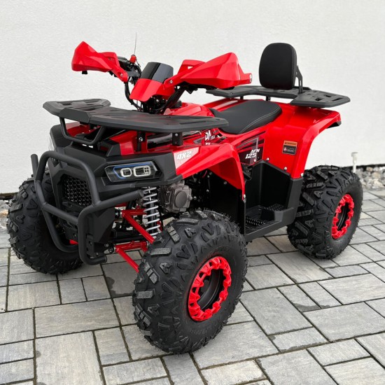 Rival AFN Quad 125cc 8" félautomata 4T benzin piros