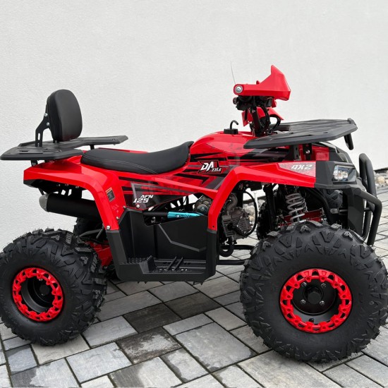 Rival AFN Quad 125cc 8" félautomata 4T benzin piros