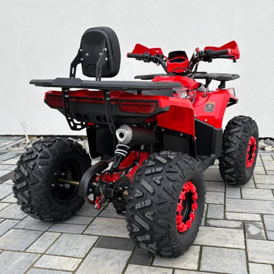 Rival AFN Quad 125cc 8" félautomata 4T benzin piros