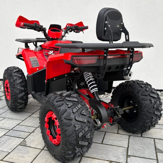 Rival AFN Quad 125cc 8" félautomata 4T benzin piros