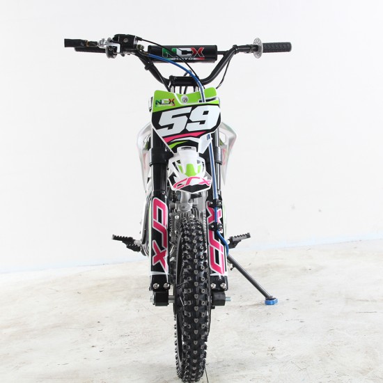 NCX CRX 14/12" 125cc 4T benzines cross fekete/zöld/rózsaszín
