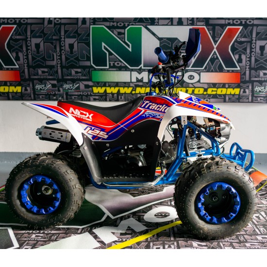 NCX Tracker Quad 7" 125cc 4T benzin piros