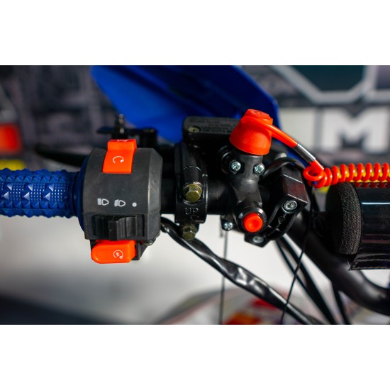 NCX Tracker Quad 7" 125cc 4T benzin piros