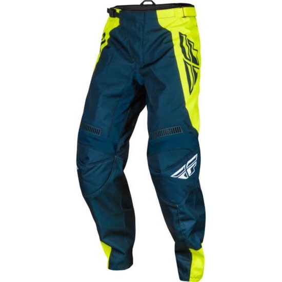 Pantaloni cross/enduro Fly Racing F-16 alb/gri/rosu marime 40