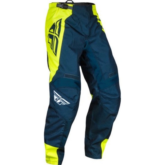 Pantaloni cross/enduro Fly Racing F-16 alb/gri/rosu marime 40