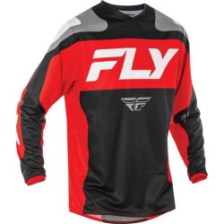 Tricou cross/atv Fly Racing F16 negru/rosu marime L