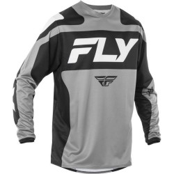 Tricou cross/atv Fly Racing F16 gri/negru marime 2XL