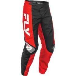Pantaloni cross/atv Fly Racing F16 negru/rosu, marime 38