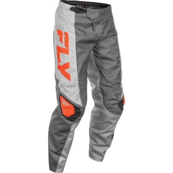 Pantaloni cross/atv Fly Racing F16 gri/portocaliu marime 36