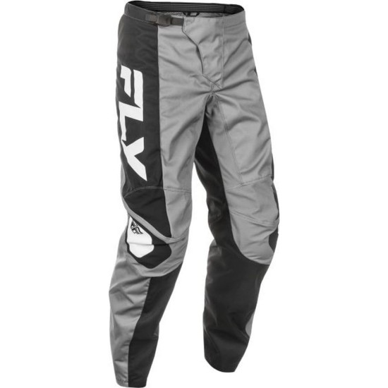 Pantaloni cross/enduro Fly Racing F-16 alb/gri/rosu marime 40