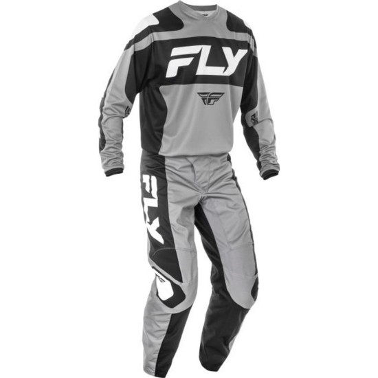 Pantaloni cross/atv Fly Racing F16 gri/negru marime 32