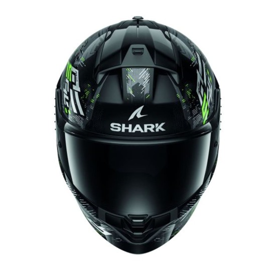 Casca integrala Shark Ridill 2 Molokai negru/gri/verde marime M