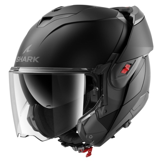 Casca flip-up Shark Oxo negru mat marime M