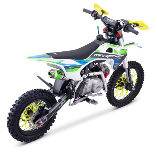 MNR DK 14/12" 125cc 4T benzines cross fekete/zöld/rózsaszín