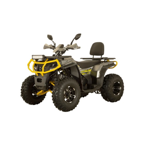 250cc Quad Mini Rocket AFC 4T benzin 10" szürke/sárga