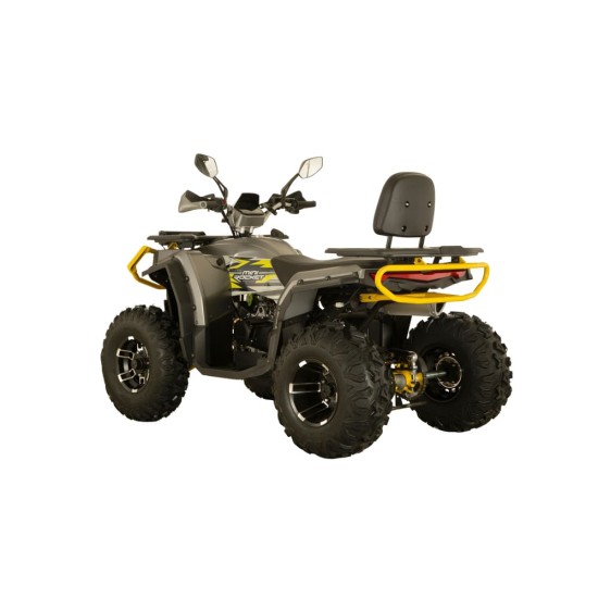 250cc Quad Mini Rocket AFC 4T benzin 10" szürke/sárga