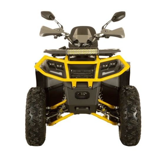 250cc Quad Mini Rocket AFC 4T benzin 10" szürke/sárga
